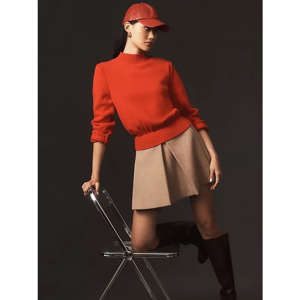 NWT Mare Mare Twofer Mock Neck Sweater Dress